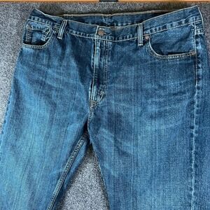 Levi's 527 Jeans Mens‎ 41X31 Blue Denim Cotton High Rise Slim Fit Bootcut Leg